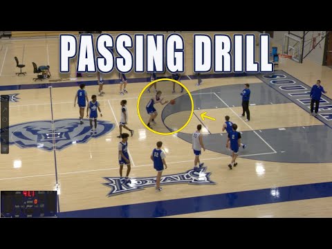Basketball Passing Drill (82 PASSES IN 1 MIN!) thumbnail