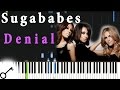 Sugababes - Denial [Piano Tutorial] Synthesia ...