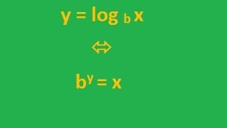 Writing a Logarithm in Exponential Form