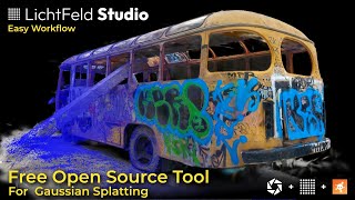 LichtFeld-Studio — Free Open-Source App for Local 3D Gaussian Splatting (No Dependency Setup!)