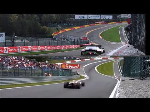 GT3 vs F1 Speed Comparison