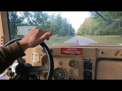 Humvee - First Test Drive on the 2007 M1097R1