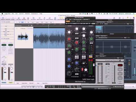 Mastering a live recording using reverb