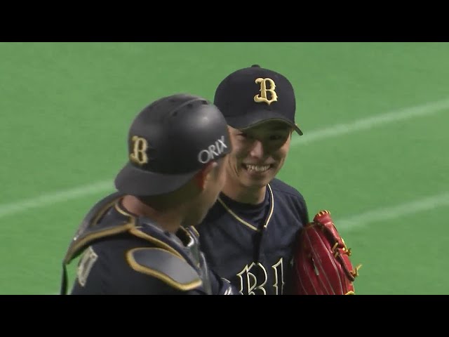 【8回裏】バファローズ・山岡泰輔 抜群の安定感で8回を2失点に抑える好投!! 2022年7月1日 北海道日本ハムファイターズ 対 オリックス・バファローズ