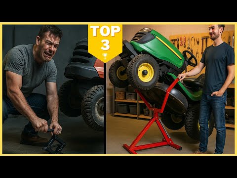 Quel lève tracteur tondeuse choisir ? Mon comparatif 2025