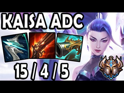 Kaisa vs Ashe ADC - NA Challenger Patch 11.6 ✅