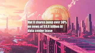 Hut 8 shares jump over 30% on news of $9.8 billion AI data center lease