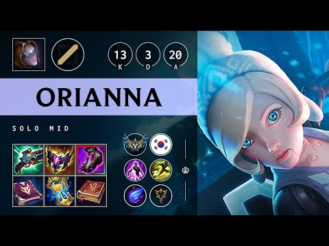 Orianna Mid vs Talon - KR Challenger Patch 25.14