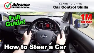 How To Steer A Car  |  Learn to drive: Car control skills