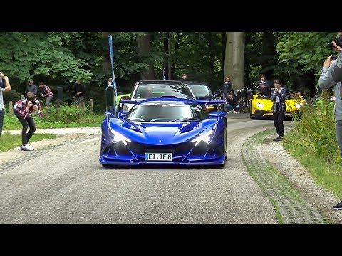 Supercars Accelerating - LaFerrari, Liberty Walk Aventador, Apollo IE, F12 TDF, Murcielago, GT3 RS