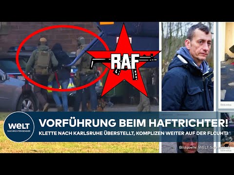 Video Thumbnail: RAF-TERRORISTIN: Daniela Klette Haftrichter in Karlsruhe vorgeführt! Komplizen weiter auf der Flucht