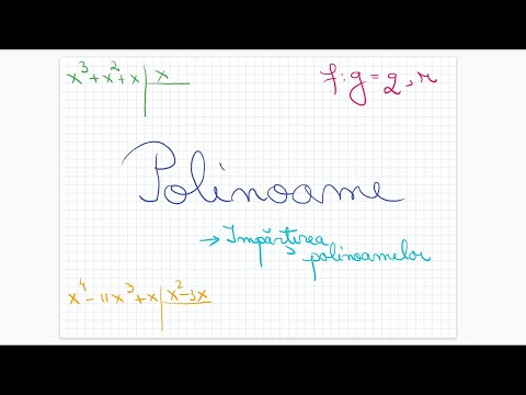 Polynomials: dividing polynomials