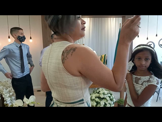 Casamento de Miro e Cintia  Cartório do 7º Ofício Ceilândia DF