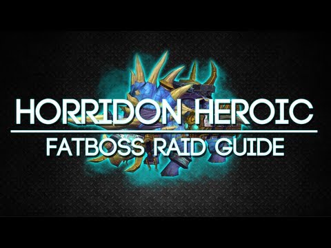 Horridon 10 Man Heroic Throne of Thunder Guide - FATBOSS