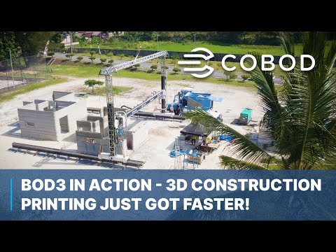 BOD3 3D Construction Printer | COBOD International