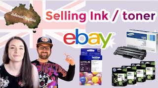 How to Sell Printer Ink Toner on Ebay - What Sells on EBay Australia Live Show eBay Reseller (2020)