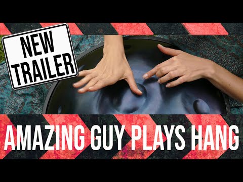 Amazing Hang Musiker spielt Hang Musik während unserer Weltreise