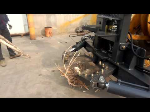 tree shear working video HCN Machinery Contact:Lydia phone:86-18652211538 lydia@hcn-tech.com