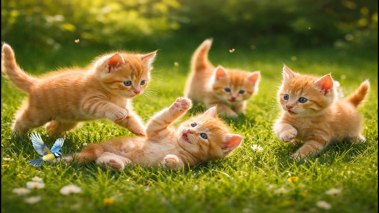 😻🌿 Adorable Kittens in Daily Life – Cute, Funny, and Relaxing Cat Moments