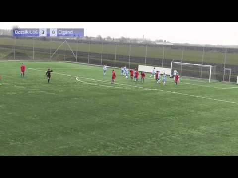 20160302 Bozsik AkadémiaU16 - CigándU17 összefoglaló