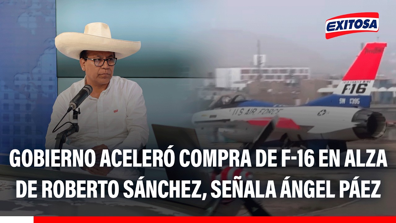 🔴🔵 Gobierno acelerá la compra de aviones F-16 cuando Sánchez empezó a subir en conteo de votos