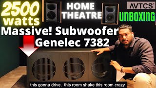 Video thumbnail for Genelec 7382A SAM Subwoofer Unboxing & Review | Powerful Subwoofer for Home Theater by USK Home Theatres