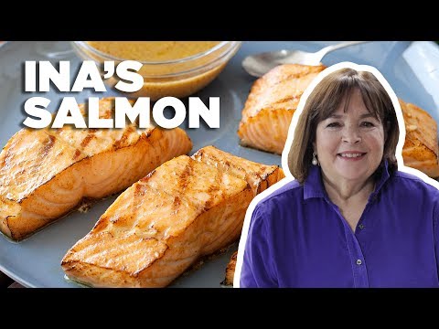 Ina Garten's 5-Star Grilled Salmon | Barefoot Contessa | Food Network