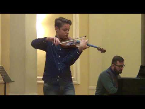 eMuse competition - Ilias Nachmias, violin, 14 years old – Greece.