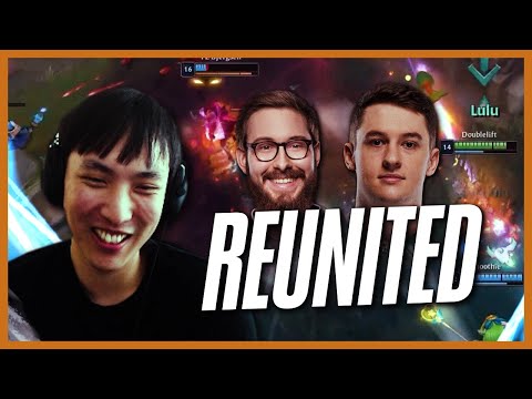 PLAYING WITH @BjergsenLoL, SVENSKEREN AND DARSHAN (Jinx and Jhin GAMEPLAY) | Doublelift