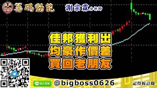 【大戶羅盤籌碼動能】 #謝宗霖1117，佳邦獲利出 均豪作價差 買回老朋友 (圖)