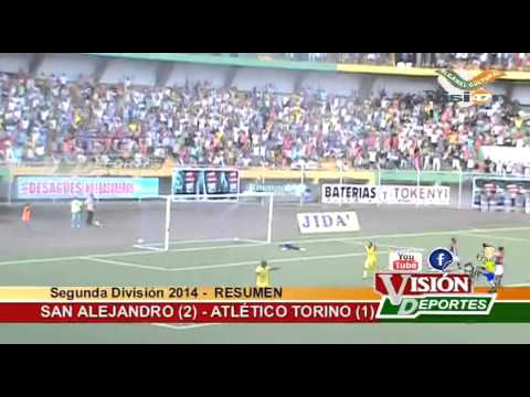 San Alejandro (2) vs Atlético Torino (1) - 2014 - La Previa, Resumen y Entrevistas - VISIÓN DEPORTES