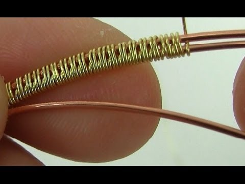 Wire Wrapping/Weaving Style Using 2 Base Wires Tutorial