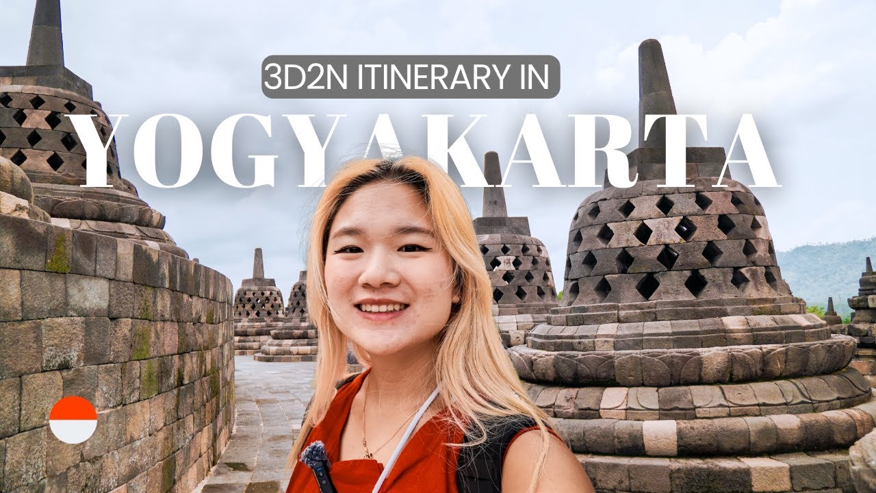 Indonesia Travel Vlog 🇮🇩 | Must Visit Places in Yogyakarta