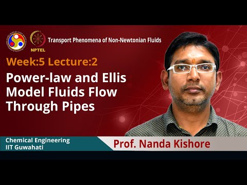 Transport Phenomena of Non Newtonian Fluids Intro Video