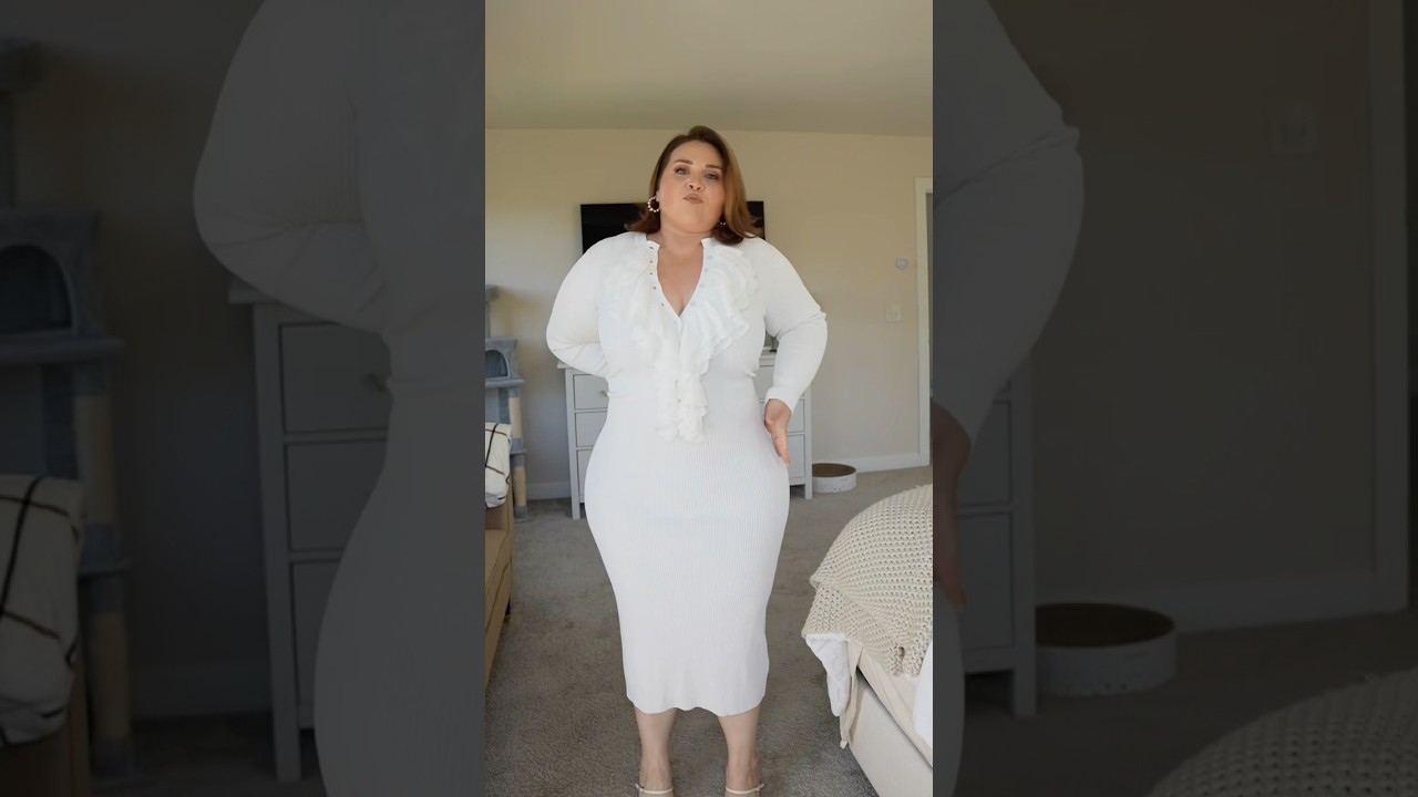 They picked my outfit… and I had to wear it 😳 #plussize