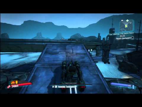 Borderlands 2. How to complete Death race tier 3.