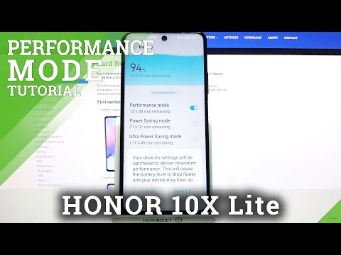 How to Turn On High Performance Mode in HONOR 10X Lite – Disable Performance Mode