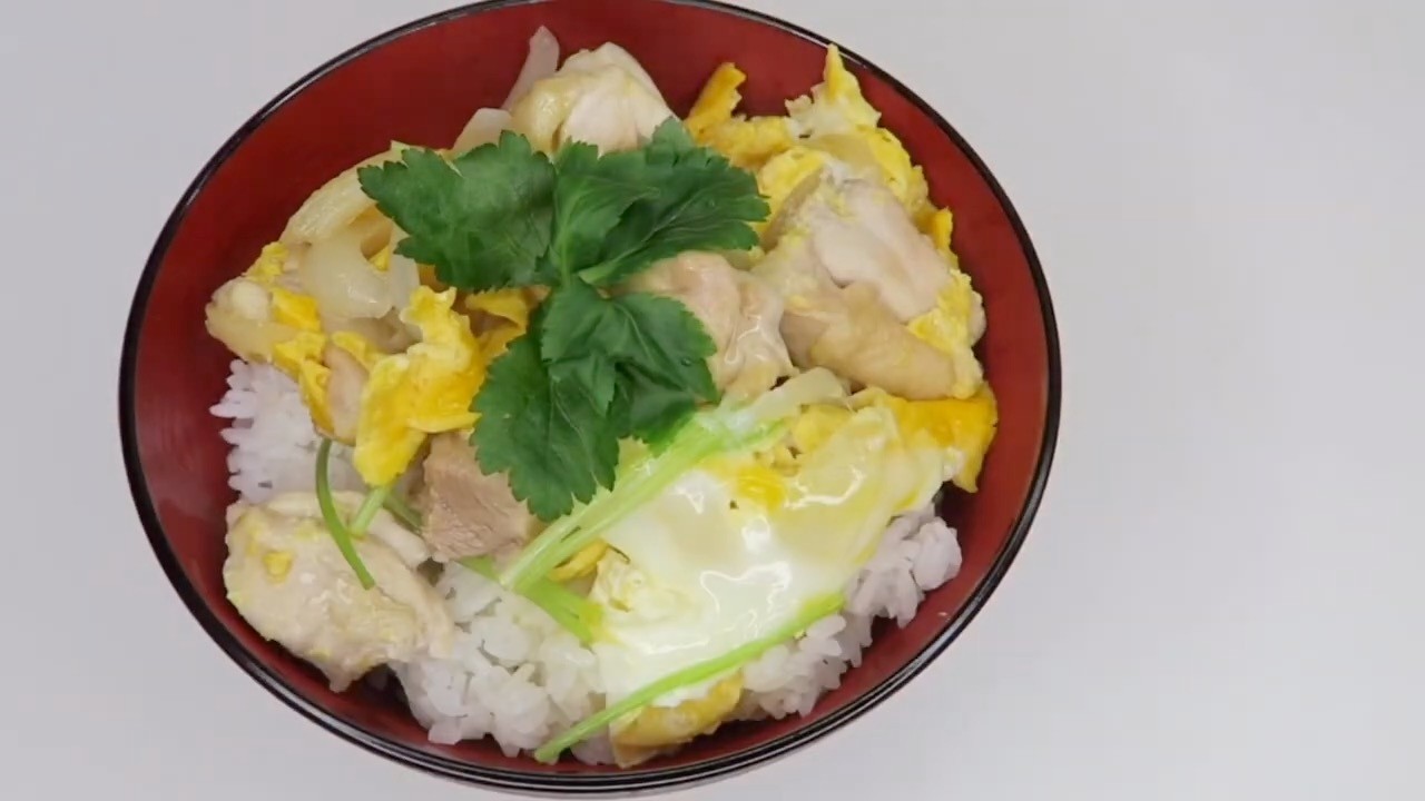 Оякодон - курица с яйцом