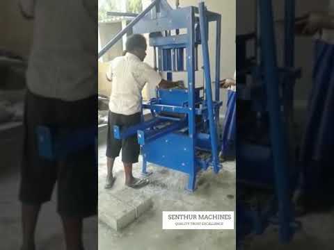 Hand Operated Manual Block Making Machine