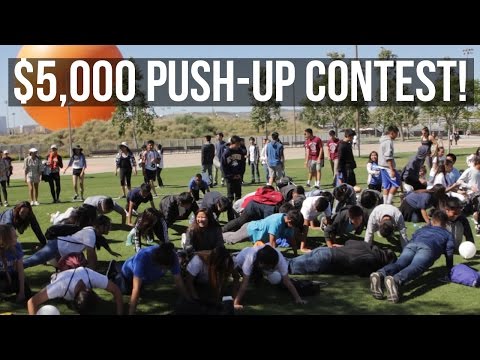I MADE $5000 IN ONE DAY FOR DOING PUSH-UPS