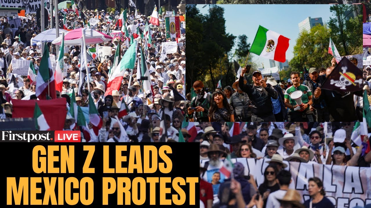 Mexico Protests LIVE: Gen Z Leads March Against Violence & Corruption in Mexico City | N18G