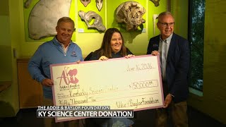 Addie & Baylor Foundation, Kentucky Science Center unveil Discovery Gallery Library project