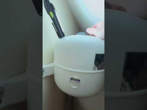 How to re pressurise an unvented cylinder expansion vessel Tribune 150litre cylinder