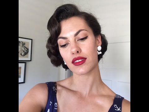 Pinup Up Style Up Do Hair Tutorial⎟VINTAGE TIPS & TRICKS
