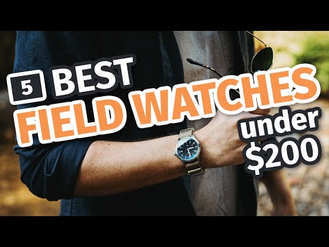 5 BEST FIELD WATCHES Under $200 | Affordable, Rugged, and Stylish Timepieces