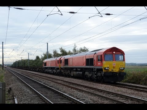 UK Class 66 Locomotives 2019   DB Cargo Class 66s