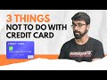 3 Things Not To Do With Credit Card LLAShorts 76