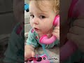 Cute baby👶 talking on ☎telephone 📞A B C
