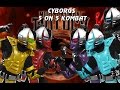 MKTX MUGEN Cyborgs 5 On 5 Playthrough