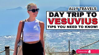 Guide to Climbing Mount Vesuvius | Day Trip from Napoli using Public Transportation | 4K